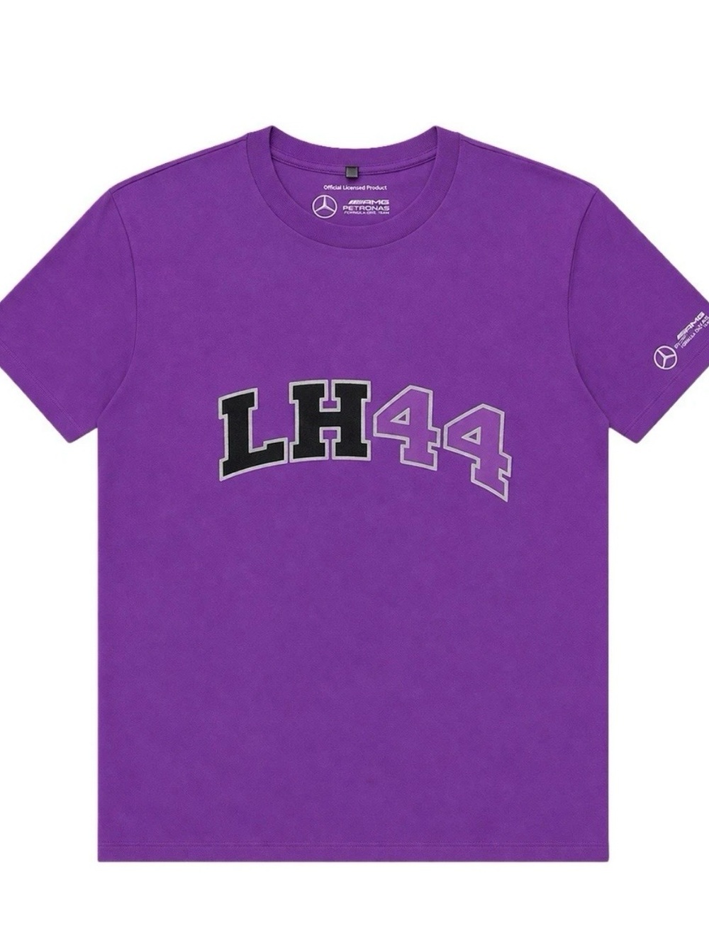 LEWIS HAMILTON Mercedes AMG Petronas Purple 'LH44'  Tee